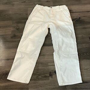 Pilcro by Anthropologie Low-Rise Relaxed Straight Trousers Size 29